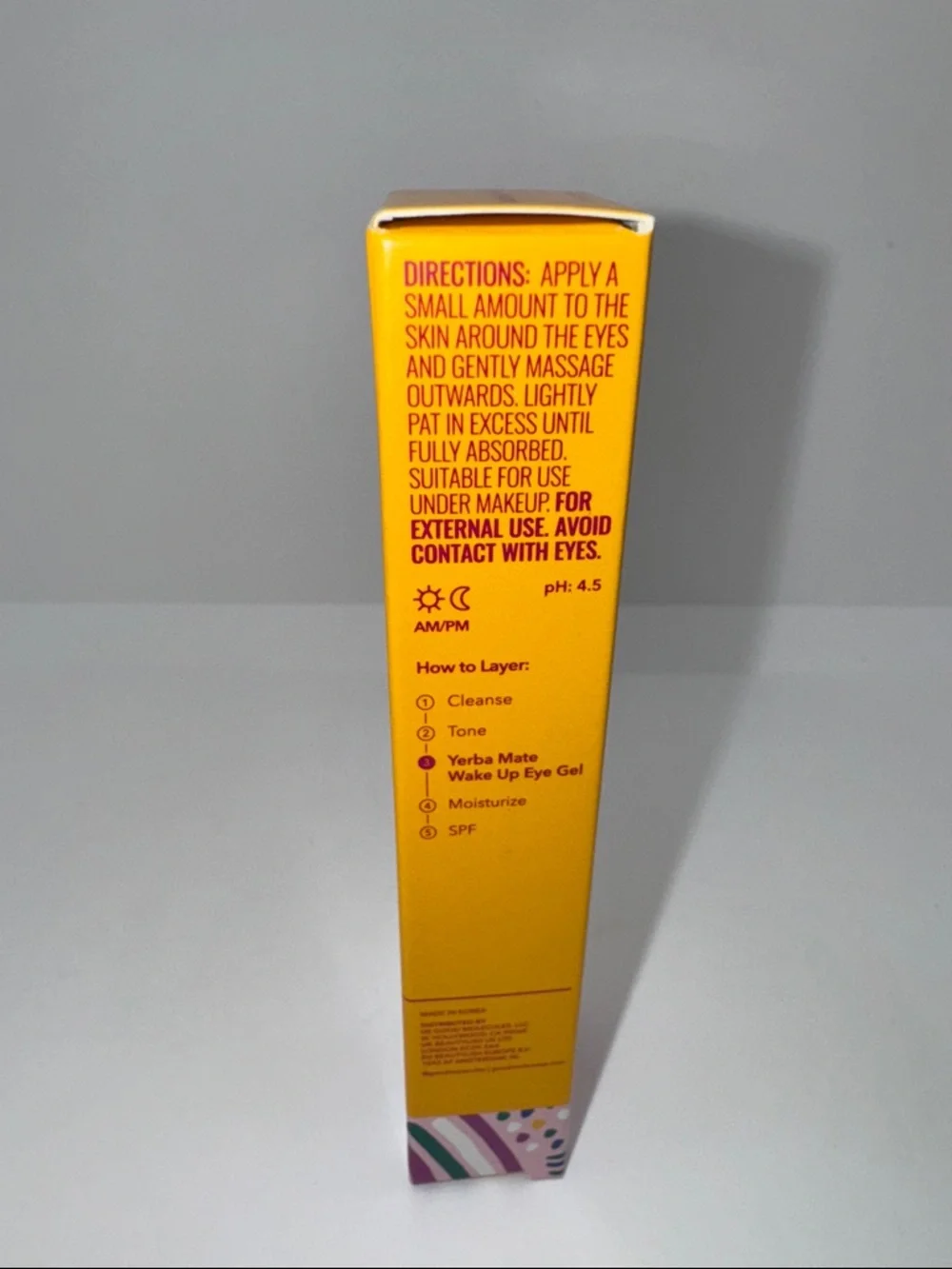Good Molecules Wake Up Eye Gel 15ml .5oz New & Sealed